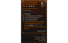 Legendary Helm[Rogue | *3 Imbuements | *12 CDR | *15 ResistAll]