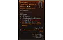 Legendary Pants[Barbarian | *15 ResistAll | *135 STR | 3 Bash]