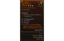 Legendary Boots[Barbarian | *4 Leap | *2625 Armor | *1310 Life]