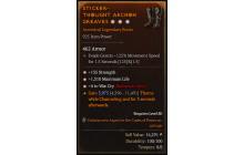 Legendary Boots[Barbarian | *4 WarCry | *135 STR | *1310 Life]