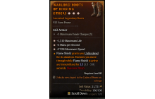 Legendary Boots[*27 MS | *6 MpS | *1310 Life]