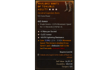 Legendary Boots[*2625 Armor | *6 MpS | *60 LR]