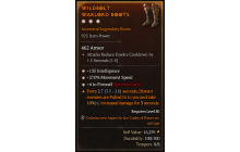 Legendary Boots[Sorcerer | *4 Firewall | *27 MS | *135 INT]