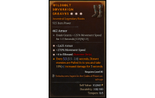 Legendary Boots[Sorcerer | *4 Blizzard | *27 MS | *2625 Armor]