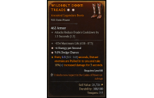 Legendary Boots[*9 Dodge | *6 ENpS | 834 Life]