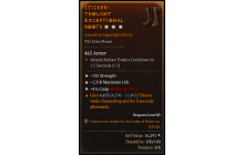 Legendary Boots[Barbarian | *4 Leap | *135 STR | *1310 Life]