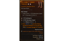 Legendary Boots[Sorcerer | *27 MS | *135 INT | 2 Mastery]