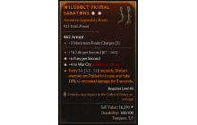 Legendary Boots[Barbarian | *4 WarCry | *6 FpS]