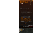 Legendary Two-Handed Mace[*150 DMG_Crit | *90 DMG | *2620 Life]