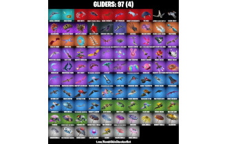 UNIQUE - Spider Gwen, Leviathan Axe [129 Skins, 300 Vbucks, 131 Axes, 114 Emotes, 97 Gliders and MORE!]