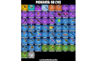 UNIQUE - The Reaper , Havoc [91 Skins, 350 Vbucks, 58 Axes, 78 Emotes, 63 Gliders and MORE!]