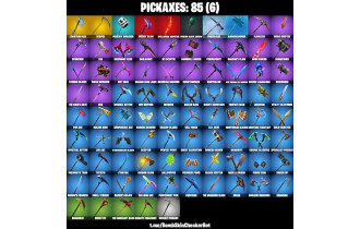 UNIQUE - Omega Stage 5, Leviathan Axe [109 Skins, 600 Vbucks, 85 Axes, 89 Emotes, 97 Gliders and MORE!]