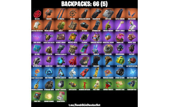 UNIQUE -  Omega Stage 5 ,  Carbide Stage 5 [67 Skins, 50 Vbucks, 47 Axes, 64 Emotes, 59 Gliders and MORE!]