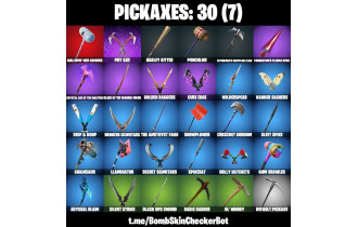 UNIQUE - Arcane Jinx, Spider Man Gilded Reality [43 Skins, 1600 Vbucks, 30 Axes, 24 Emotes, 23 Gliders and MORE!]