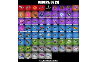 UNIQUE -  Spider Gwen Stacy Aurelian, Spider Man Gilded Reality [51 Skins, 100 Vbucks, 63 Axes, 54 Emotes, 68 Gliders and MORE!]