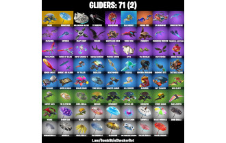 UNIQUE - Chewbacca, Mantis [94 Skins, 78 Axes, 85 Emotes, 71 Gliders and MORE!]