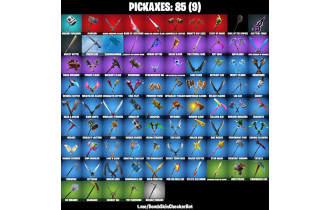 UNIQUE - Fishtick World Cup, Midas Fully Golden  [76 Skins, 100 Vbucks, 85 Axes, 136 Emotes, 92 Gliders and MORE!]