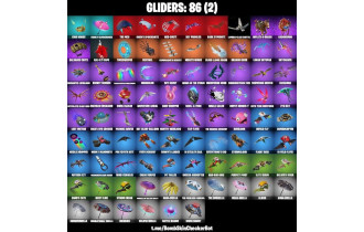 UNIQUE - Spider Gwen, Reaper Axe  [77 Skins, 100 Vbucks, 82 Axes, 71 Emotes, 71 Gliders and MORE!]