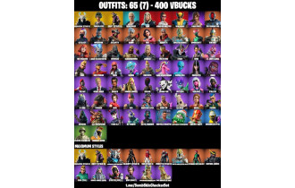 UNIQUE - Trailblazer , Slim Shady [65 Skins, 400 Vbucks, 63 Axes, 66 Emotes, 80 Gliders and MORE!]