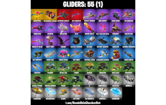 UNIQUE - Rage , Midas Fully Golden [64 Skins, 1100 Vbucks, 44 Axes, 62 Emotes, 55 Gliders and MORE!]