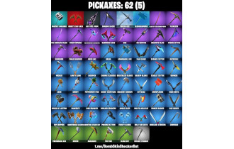 UNIQUE - Glow, Ruby Shadows [50 Skins, 200 Vbucks, 62 Axes, 71 Emotes, 62 Gliders and MORE!]