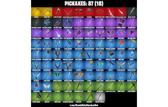 UNIQUE - Modena Icon, Candy Axe  [72 Skins, 270 Vbucks, 87 Axes, 70 Emotes, 70 Gliders and MORE!]