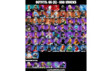 UNIQUE - Spider Gwen, Slim Shady [65 Skins, 550 Vbucks, 73 Axes, 73 Emotes, 71 Gliders and MORE!]