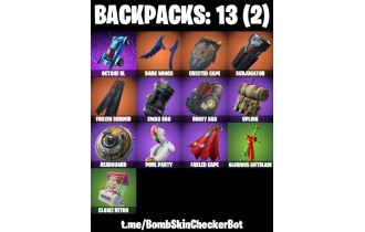 UNIQUE - Psycho Bandit, Ragnarok Max  [17 Skins, 50 Vbucks, 12 Axes, 17 Emotes, 14 Gliders and MORE!]