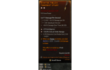 Legendary Staff[*150 DMG_Crit | *270 INT | 12.8 RCR]