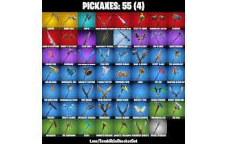 UNIQUE - Peter Griffin, Candy Axe [58 Skins, 220 Vbucks, 55 Axes, 52 Emotes, 54 Gliders and MORE!]