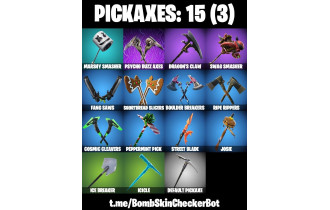 UNIQUE - Psycho Bandit, Rox [18 Skins, 900 Vbucks, 15 Axes, 27 Emotes, 16 Gliders and MORE!]