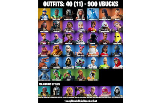 UNIQUE - Mandalorian Beskar , Neo Versa [40 Skins, 900 Vbucks, 72 Axes, 66 Emotes, 72 Gliders and MORE!]