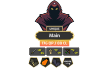 Main | Pure - Zerker | TTL: 1191 | CL: 88 | QP: 176 [99 MAGE, 99 RAN, 99 STR, B Gloves, Fire Cape, Endgame + MORE!]