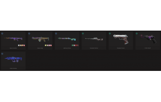 UNIQUE - Bronze - 5x Glitchpop Skins [14 Agents, LVL 103, 4x Origin Skins and MORE!]