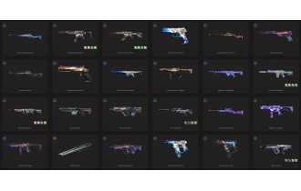 UNIQUE - Silver - 3x Knife Skins [18 Agents, LVL 106, Araxys Vandal and MORE!]