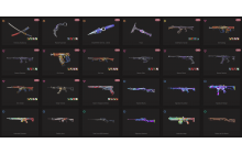 UNIQUE - Silver - 3x Knife Skins [19 Agents, LVL 73, 6x Oni Skins and MORE!]