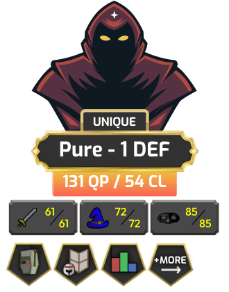 Pure - 1 DEF | Starter | TTL: 1067 | CL: 54 | QP: 131 [Ava's, DT1 + MORE!]