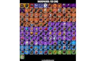 UNIQUE - Black Knight , Black Knight  [215 Skins, 285 Vbucks, 140 Axes, 98 Emotes and MORE!]