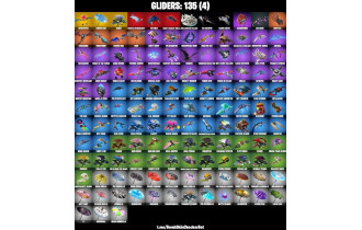 UNIQUE - Omega Stage 5, Glow [152 Skins, 10 Vbucks, 132 Axes, 107 Emotes, 135 Gliders and MORE!]