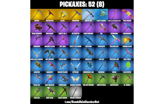 UNIQUE - Black Knight, Sparkle Specialsit [78 Skins, 1350 Vbucks, 52 Axes, 56 Emotes, 62 Gliders and MORE!]