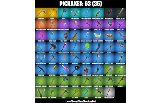 UNIQUE - The Reaper, Floss [89 Skins, 400 Vbucks, 63 Axes, 78 Emotes, 44 Gliders and MORE!]