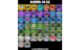 UNIQUE - The Reaper, Floss [89 Skins, 400 Vbucks, 63 Axes, 78 Emotes, 44 Gliders and MORE!]