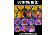 UNIQUE - Black Knight, Sparkle Specialist [15 Skins, 17 Axes, 21 Emotes, 20 Gliders and MORE!]