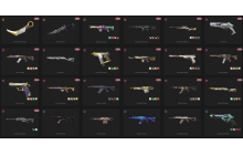 UNIQUE - Unranked - 5x Knife Skins [14 Agents, LVL 118, 5x Prime//2.0 Skins and MORE!]