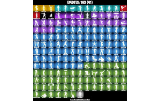 UNIQUE - Ikonik, Mandalorian Beskar, Rose Team Leader [189 Skins, 475 Vbucks, 172 Axes, 163 Emotes, 163 Gliders and MORE!]