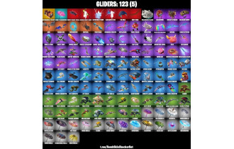 UNIQUE - Fishtick World Cup, Candy Axe, Yuji Itadori [154 Skins, 1000 Vbucks, 136 Axes, 140 Emotes, 123 Gliders and MORE!]