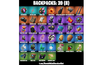 UNIQUE - Travis Scott, Astro Jack, Loserfruit [30 Skins, 700 Vbucks, 36 Axes, 61 Emotes, 35 Gliders and MORE!]