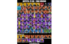 UNIQUE - Spider Gwen Stacy, Havoc [72 Skins, 1350 Vbucks, 70 Axes, 71 Emotes, 71 Gliders and MORE!]