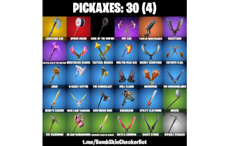 UNIQUE - Mandalorian Beskar, Leviathan Axe [20 Skins, 400 Vbucks, 30 Axes, 31 Emotes, 27 Gliders and MORE!]