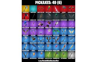 UNIQUE - Venom, Leviathan Axe [49 Skins, 49 Axes, 43 Emotes, 43 Gliders and MORE!]